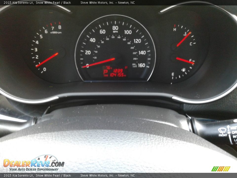 2015 Kia Sorento LX Snow White Pearl / Black Photo #17