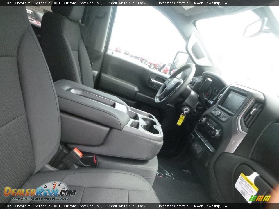 2020 Chevrolet Silverado 2500HD Custom Crew Cab 4x4 Summit White / Jet Black Photo #10