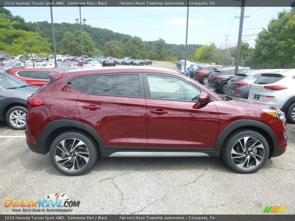 2019 Hyundai Tucson Sport AWD Gemstone Red / Black Photo #1