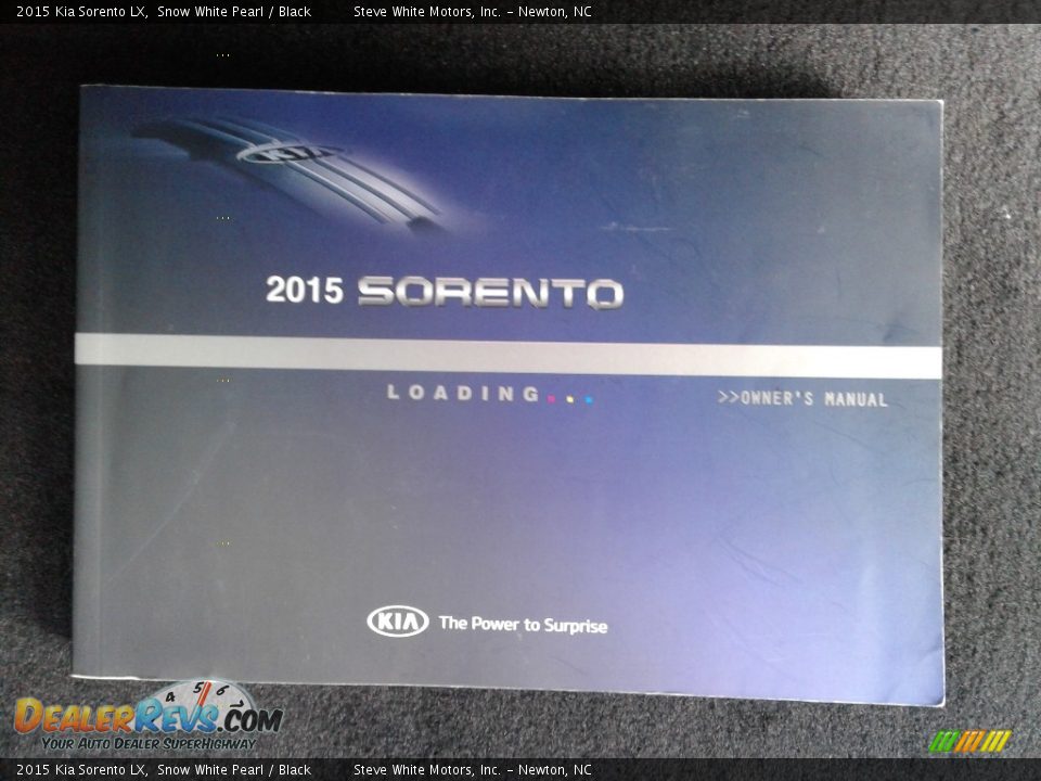 2015 Kia Sorento LX Snow White Pearl / Black Photo #26
