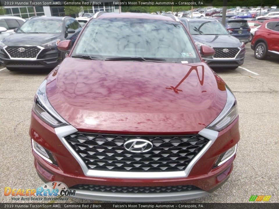 2019 Hyundai Tucson Sport AWD Gemstone Red / Black Photo #4