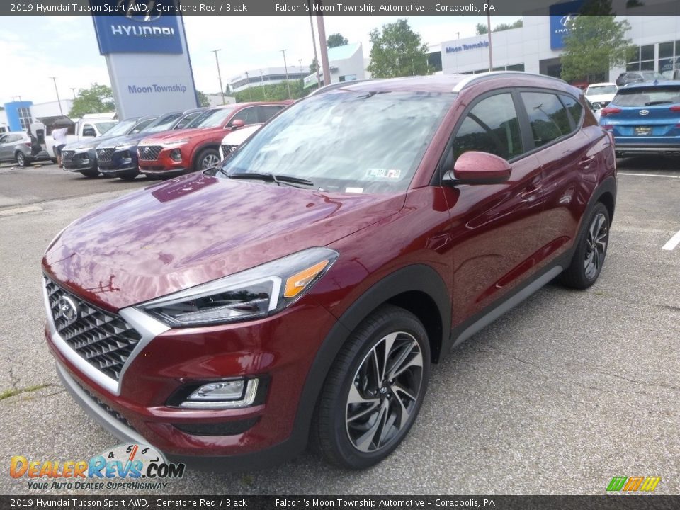 2019 Hyundai Tucson Sport AWD Gemstone Red / Black Photo #5