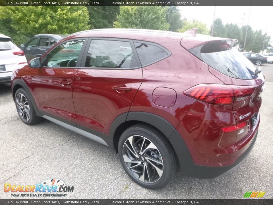 2019 Hyundai Tucson Sport AWD Gemstone Red / Black Photo #6