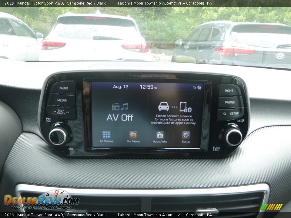 2019 Hyundai Tucson Sport AWD Gemstone Red / Black Photo #13