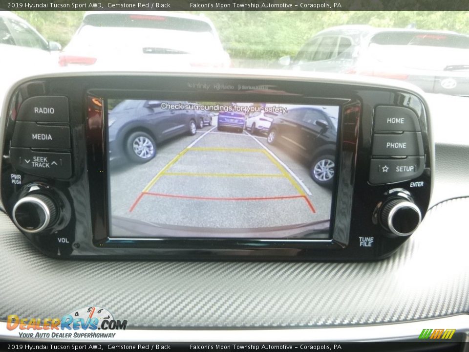2019 Hyundai Tucson Sport AWD Gemstone Red / Black Photo #14