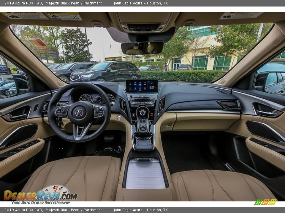2019 Acura RDX FWD Majestic Black Pearl / Parchment Photo #9