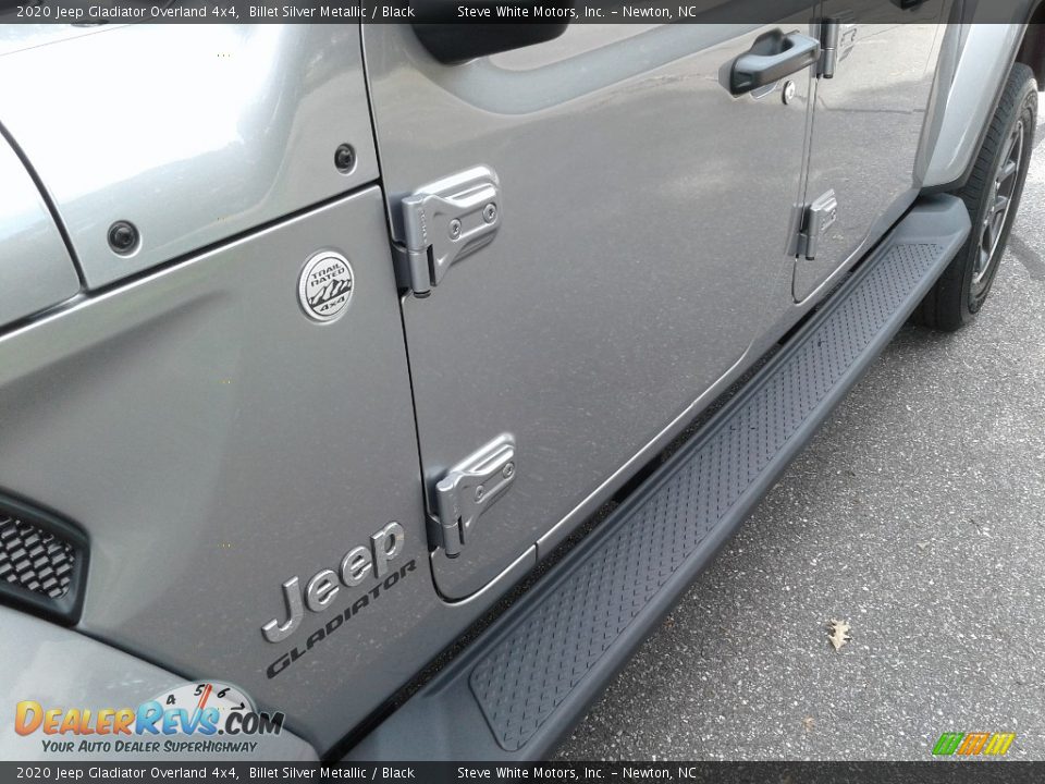2020 Jeep Gladiator Overland 4x4 Billet Silver Metallic / Black Photo #30