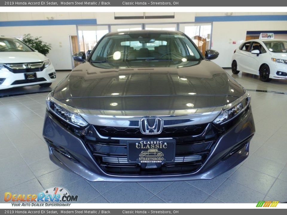 2019 Honda Accord EX Sedan Modern Steel Metallic / Black Photo #2