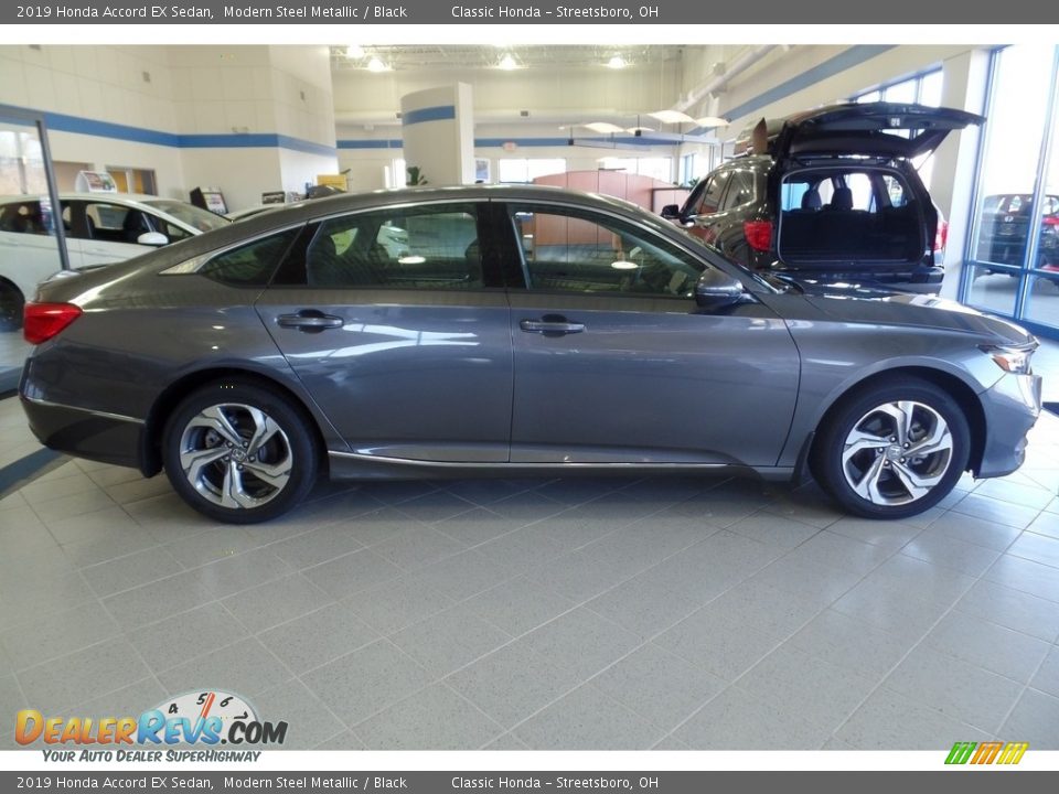 2019 Honda Accord EX Sedan Modern Steel Metallic / Black Photo #4