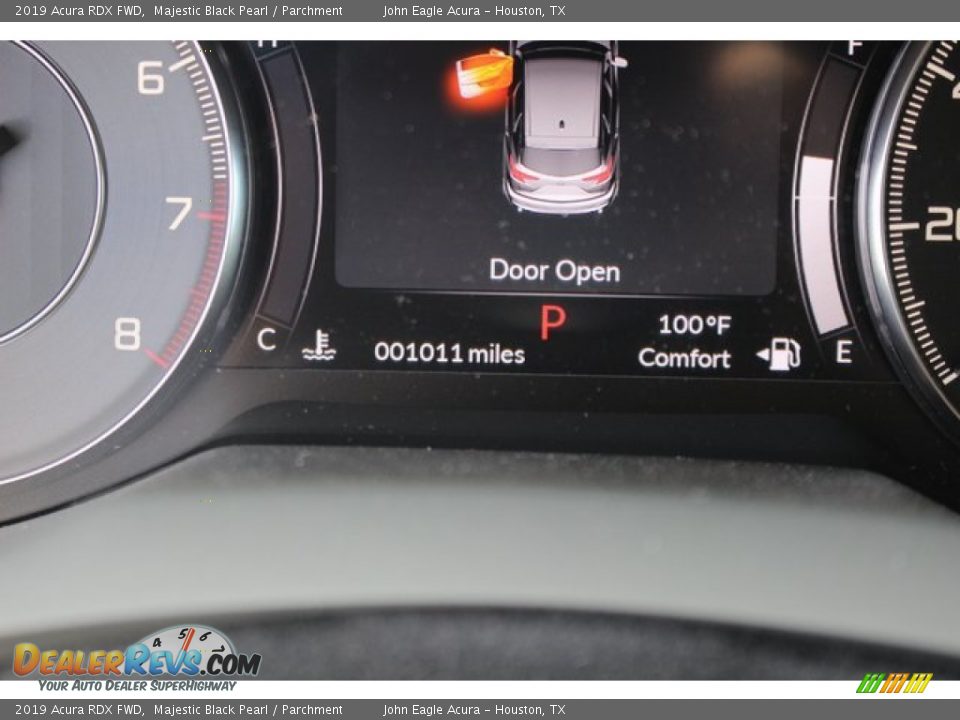 2019 Acura RDX FWD Majestic Black Pearl / Parchment Photo #35