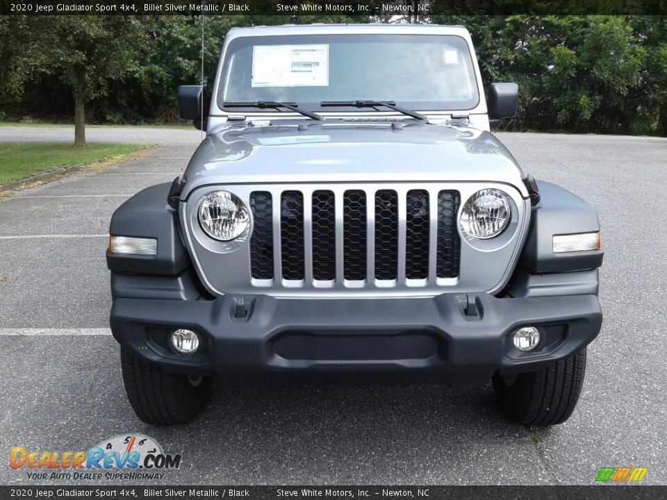 2020 Jeep Gladiator Sport 4x4 Billet Silver Metallic / Black Photo #3