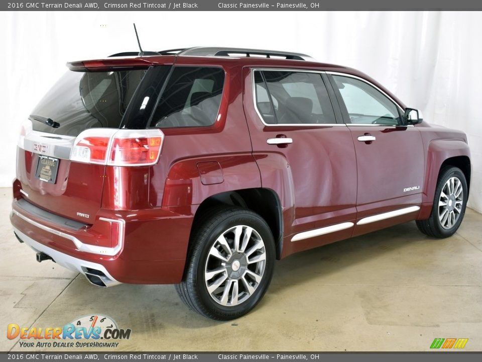 2016 GMC Terrain Denali AWD Crimson Red Tintcoat / Jet Black Photo #2