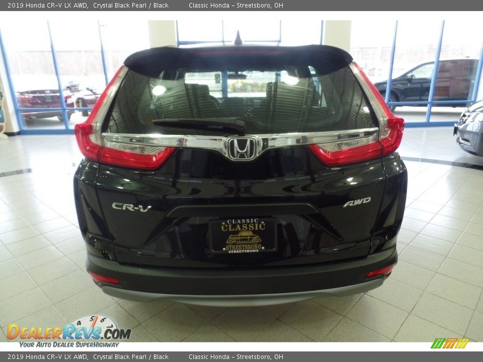 2019 Honda CR-V LX AWD Crystal Black Pearl / Black Photo #4