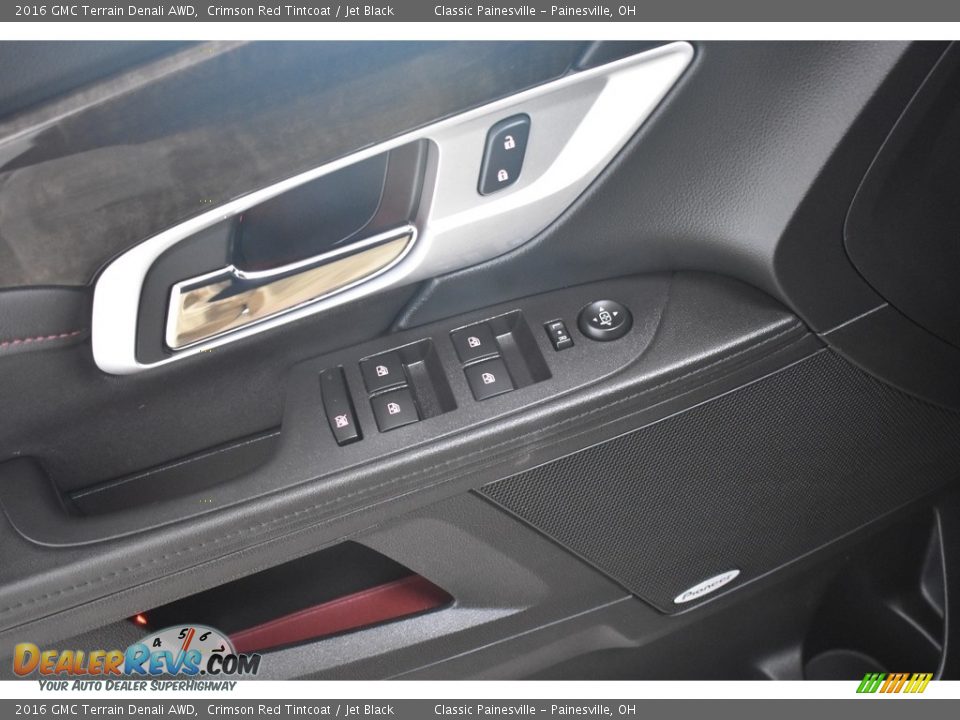 2016 GMC Terrain Denali AWD Crimson Red Tintcoat / Jet Black Photo #11