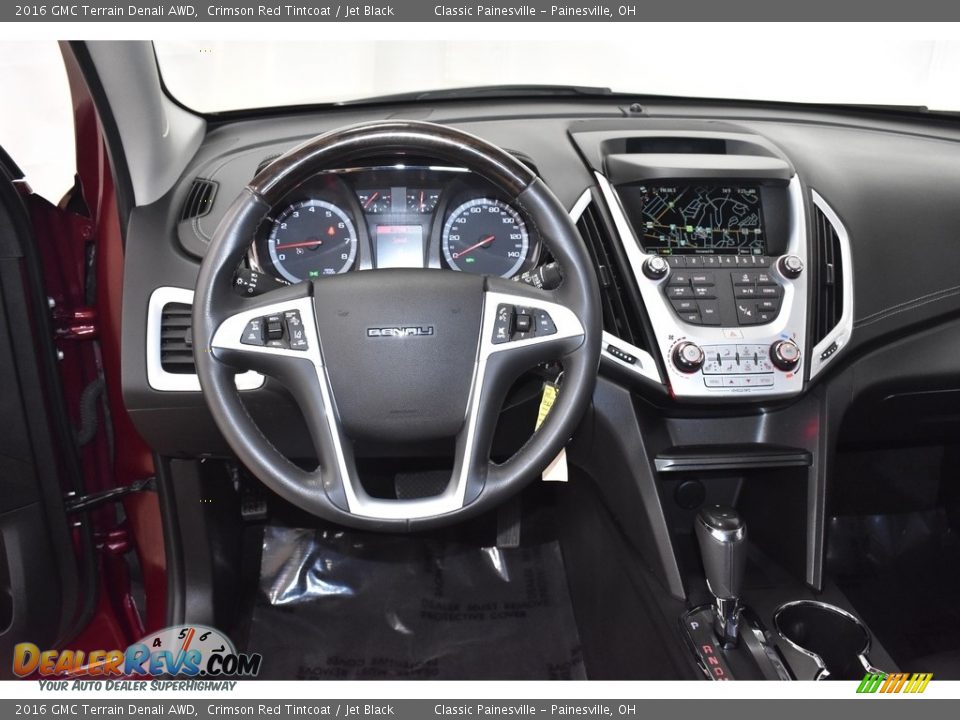 2016 GMC Terrain Denali AWD Crimson Red Tintcoat / Jet Black Photo #12
