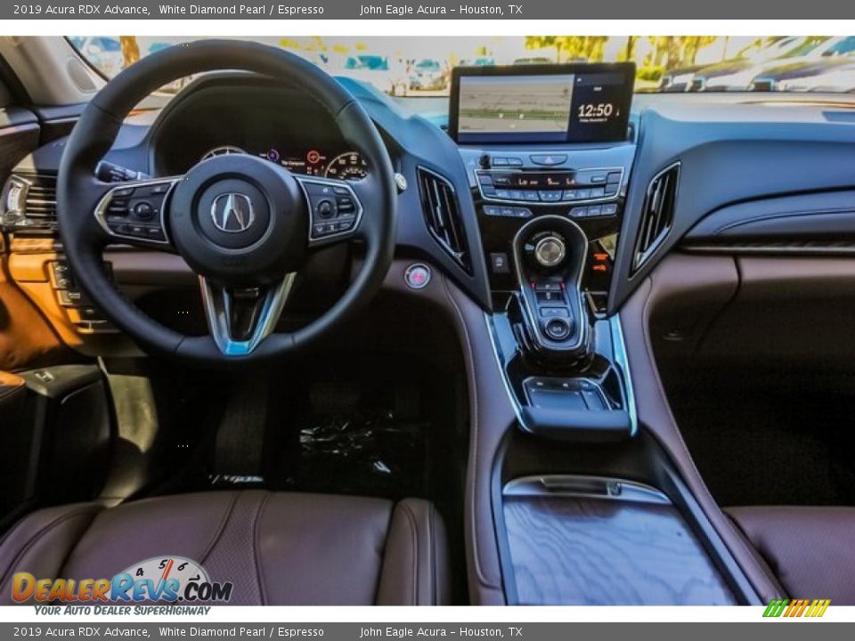 2019 Acura RDX Advance White Diamond Pearl / Espresso Photo #23