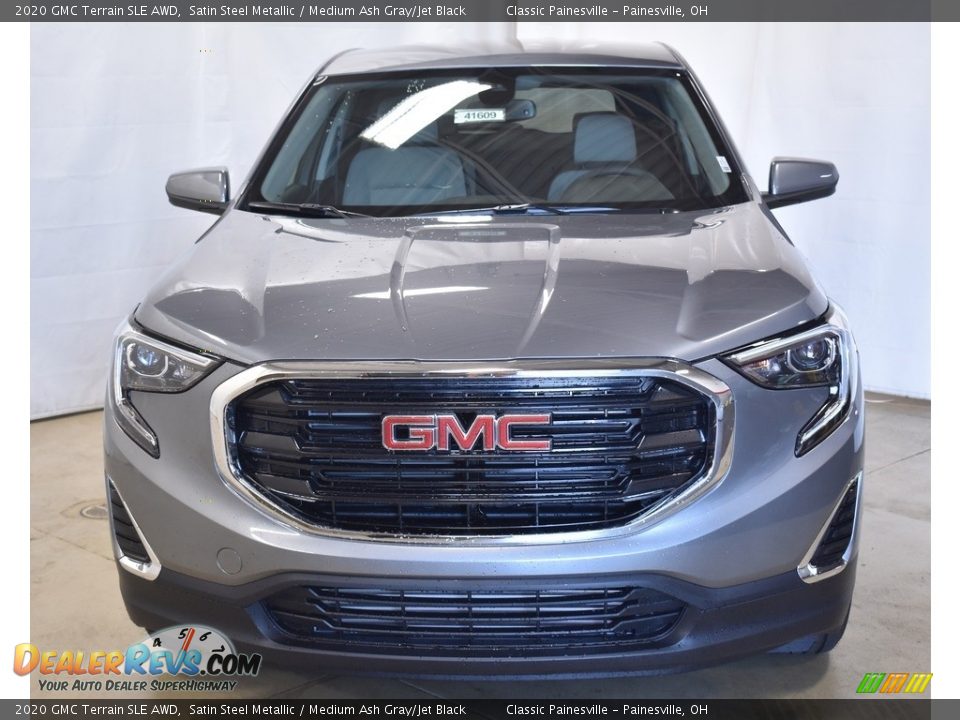2020 GMC Terrain SLE AWD Satin Steel Metallic / Medium Ash Gray/Jet Black Photo #4