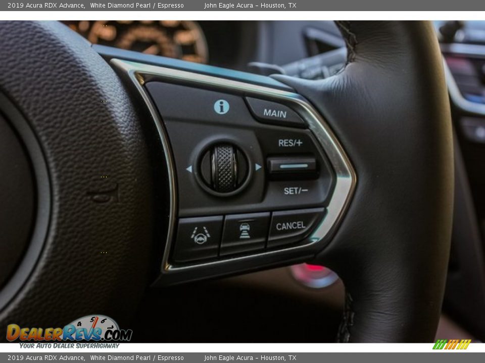 2019 Acura RDX Advance White Diamond Pearl / Espresso Photo #33