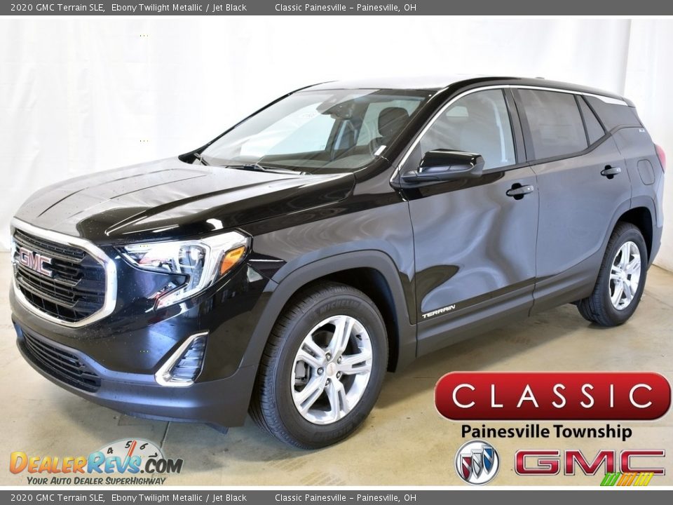 2020 GMC Terrain SLE Ebony Twilight Metallic / Jet Black Photo #1