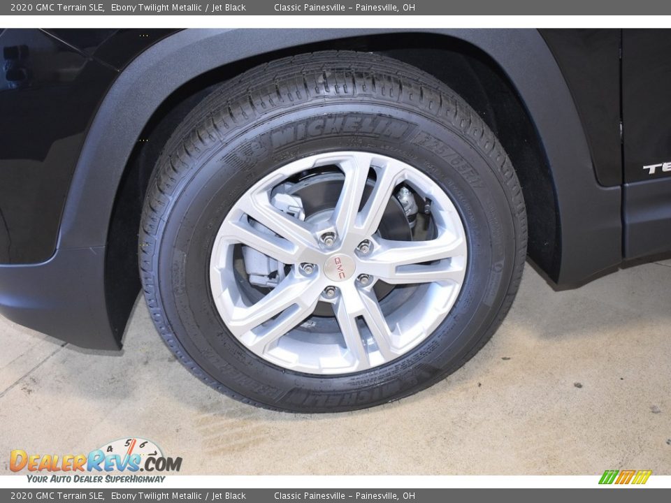 2020 GMC Terrain SLE Ebony Twilight Metallic / Jet Black Photo #5