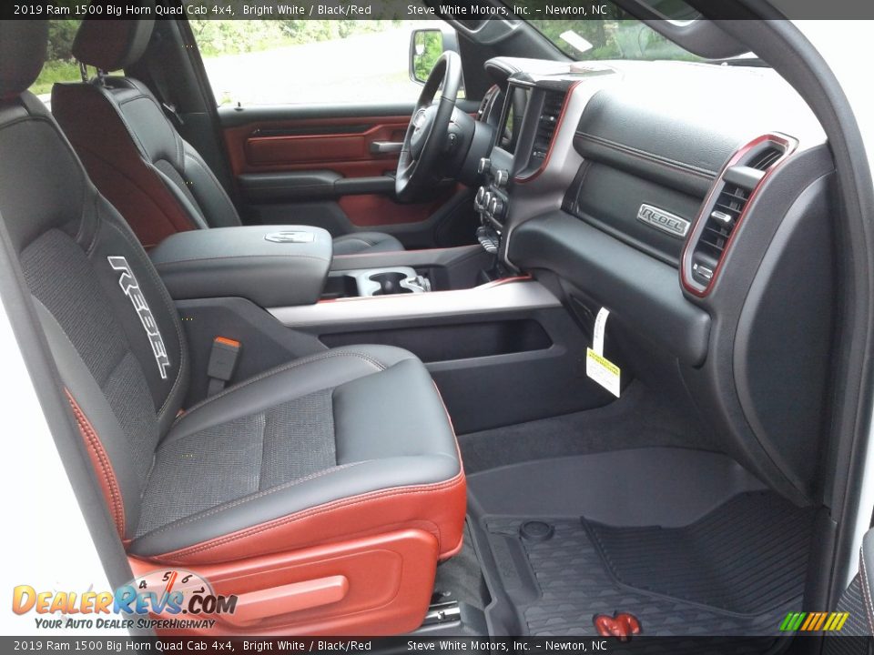 Front Seat of 2019 Ram 1500 Big Horn Quad Cab 4x4 Photo #14