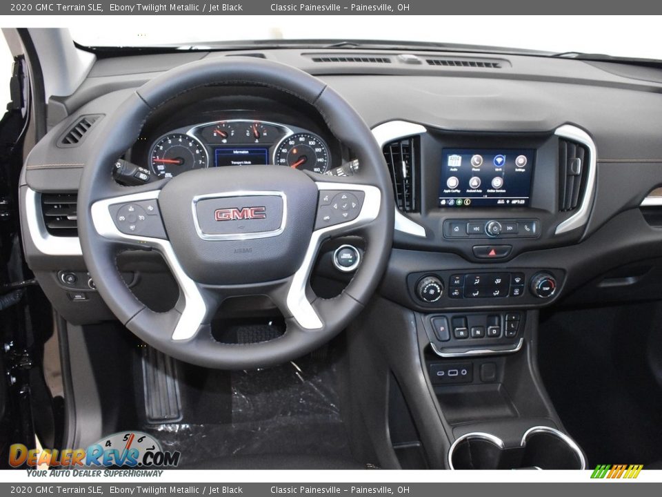 2020 GMC Terrain SLE Ebony Twilight Metallic / Jet Black Photo #8
