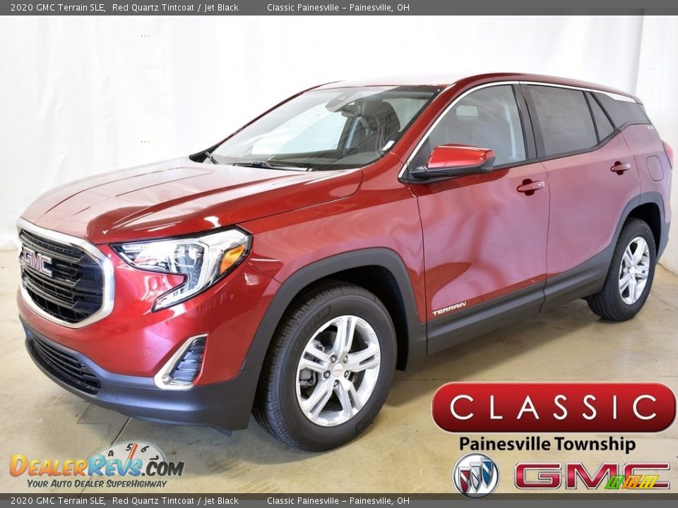 2020 GMC Terrain SLE Red Quartz Tintcoat / Jet Black Photo #1