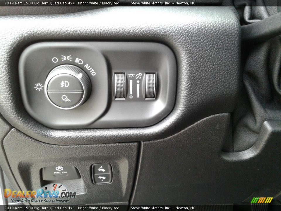 Controls of 2019 Ram 1500 Big Horn Quad Cab 4x4 Photo #15