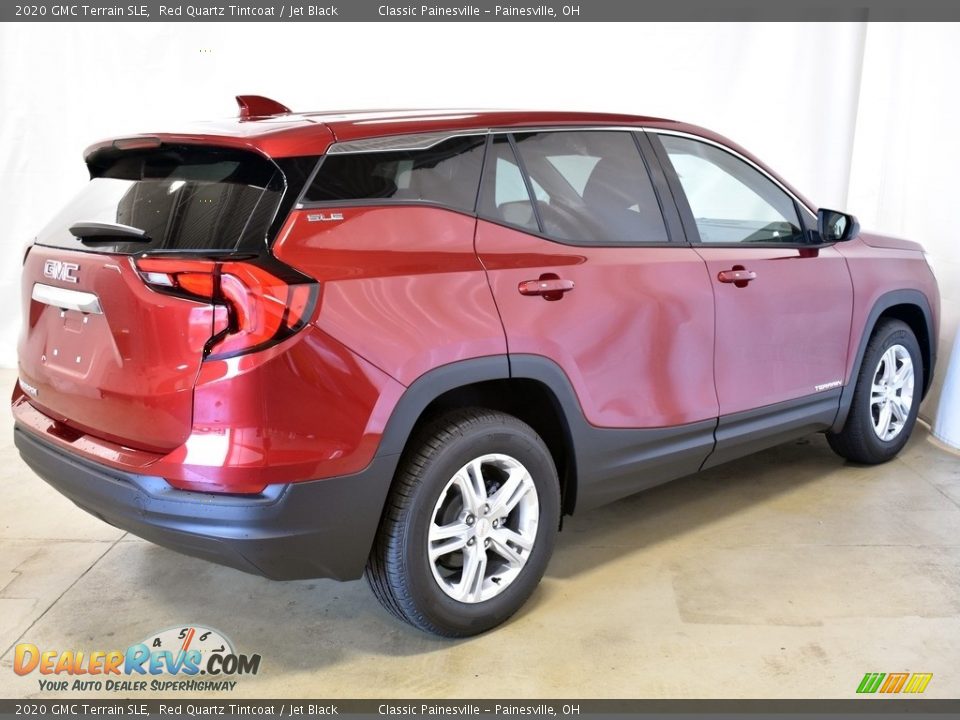 2020 GMC Terrain SLE Red Quartz Tintcoat / Jet Black Photo #2