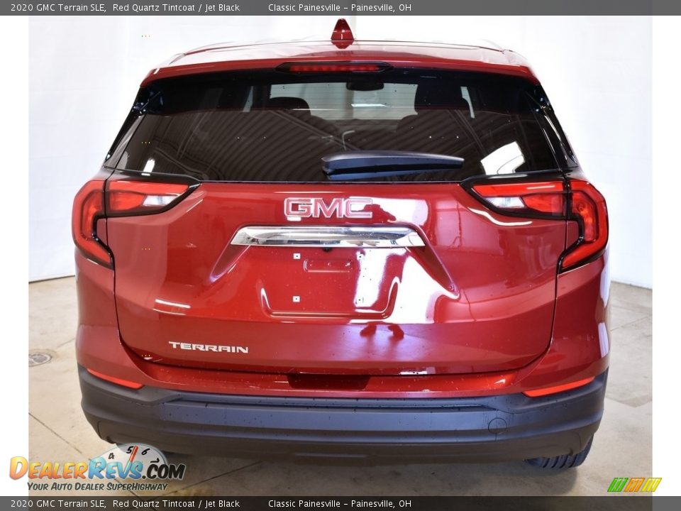 2020 GMC Terrain SLE Red Quartz Tintcoat / Jet Black Photo #3