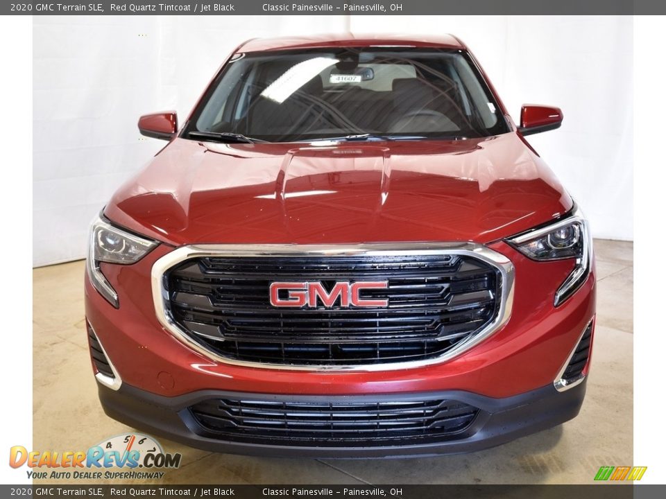 2020 GMC Terrain SLE Red Quartz Tintcoat / Jet Black Photo #4