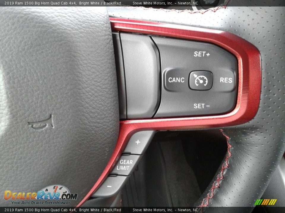 2019 Ram 1500 Big Horn Quad Cab 4x4 Steering Wheel Photo #18