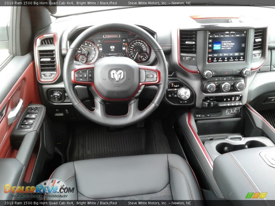 Dashboard of 2019 Ram 1500 Big Horn Quad Cab 4x4 Photo #29