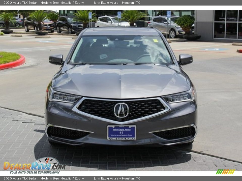 2020 Acura TLX Sedan Modern Steel Metallic / Ebony Photo #2