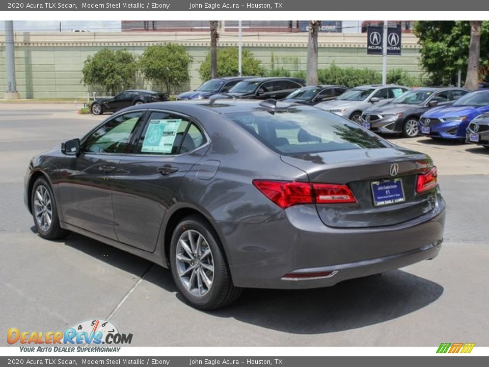 2020 Acura TLX Sedan Modern Steel Metallic / Ebony Photo #4