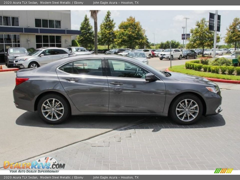 2020 Acura TLX Sedan Modern Steel Metallic / Ebony Photo #7