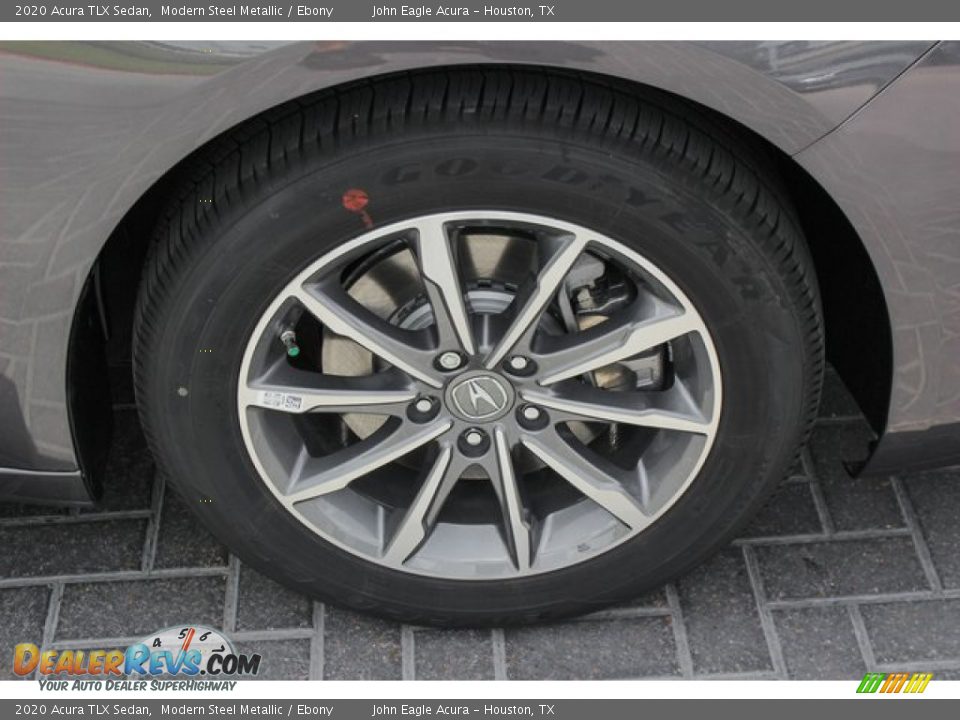 2020 Acura TLX Sedan Modern Steel Metallic / Ebony Photo #9