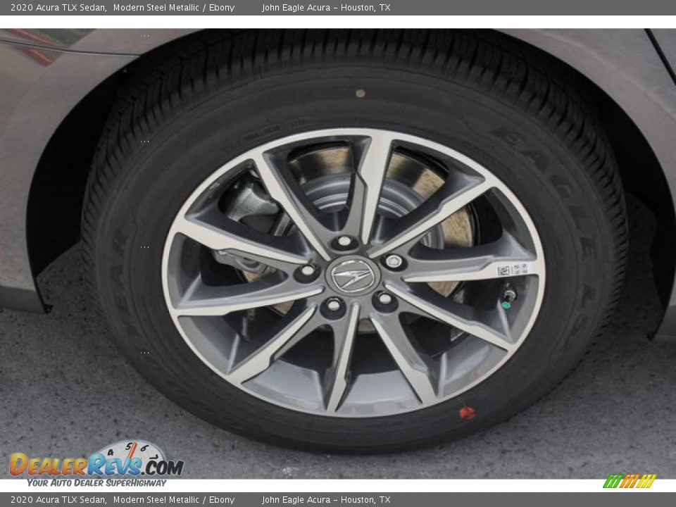 2020 Acura TLX Sedan Modern Steel Metallic / Ebony Photo #10
