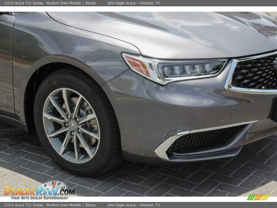 2020 Acura TLX Sedan Modern Steel Metallic / Ebony Photo #11