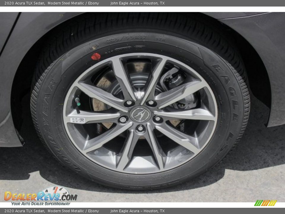 2020 Acura TLX Sedan Modern Steel Metallic / Ebony Photo #12