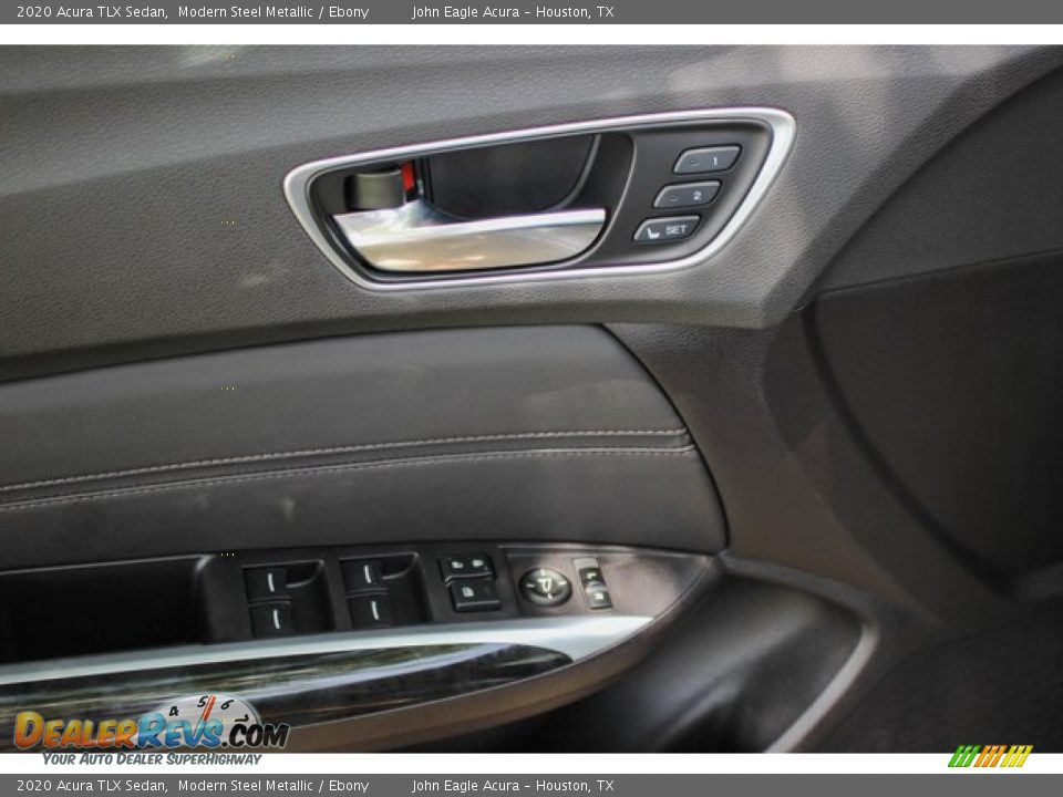 2020 Acura TLX Sedan Modern Steel Metallic / Ebony Photo #14