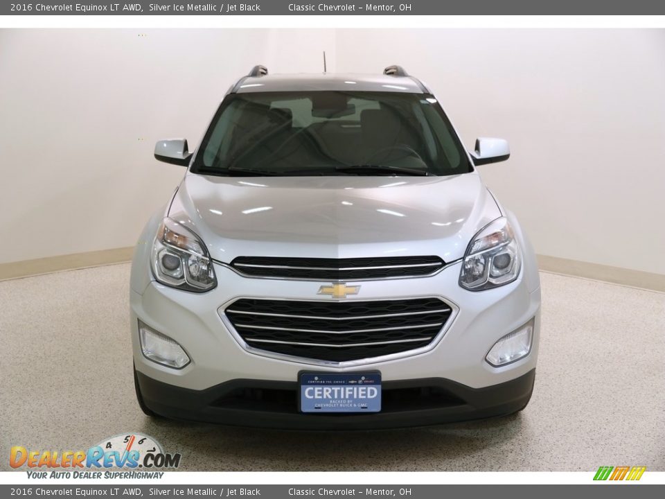 2016 Chevrolet Equinox LT AWD Silver Ice Metallic / Jet Black Photo #2