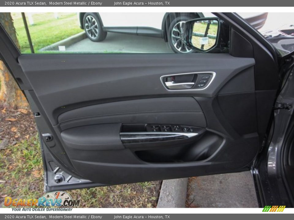 2020 Acura TLX Sedan Modern Steel Metallic / Ebony Photo #17