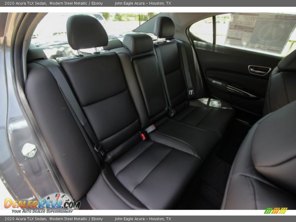 2020 Acura TLX Sedan Modern Steel Metallic / Ebony Photo #23