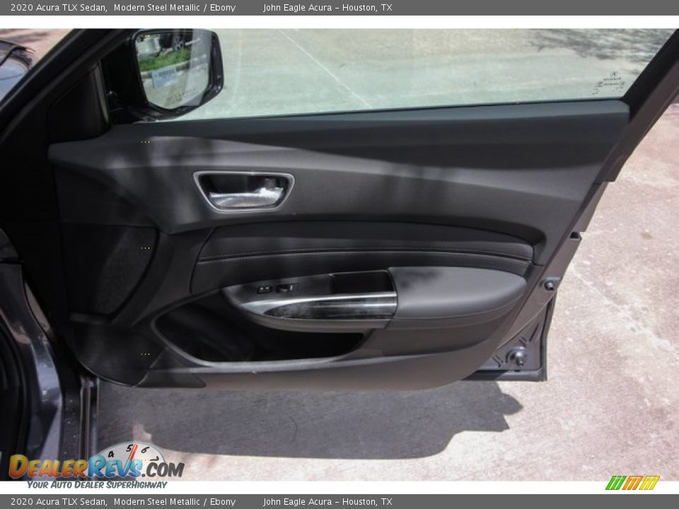 2020 Acura TLX Sedan Modern Steel Metallic / Ebony Photo #24
