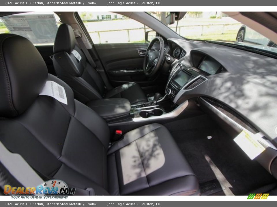 2020 Acura TLX Sedan Modern Steel Metallic / Ebony Photo #25