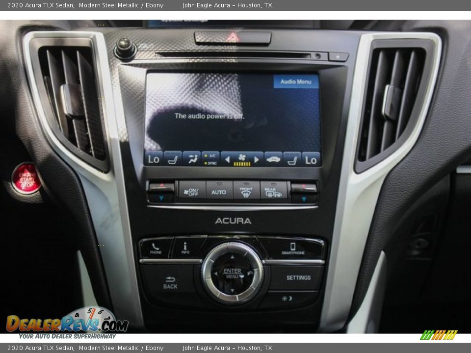 2020 Acura TLX Sedan Modern Steel Metallic / Ebony Photo #29