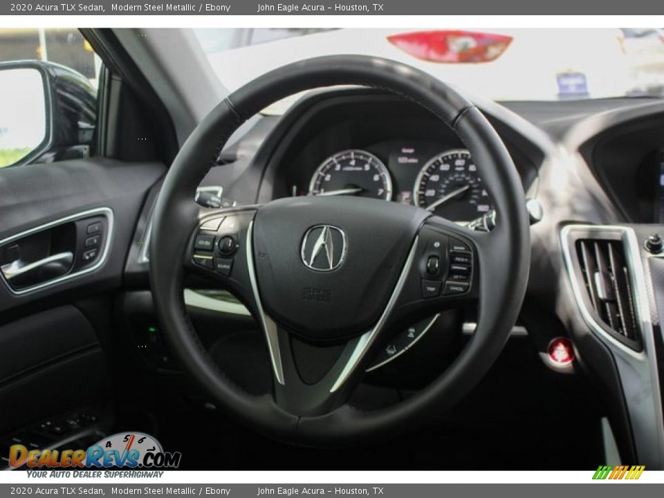 2020 Acura TLX Sedan Modern Steel Metallic / Ebony Photo #31