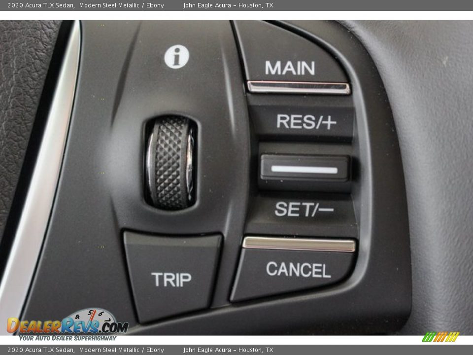 2020 Acura TLX Sedan Modern Steel Metallic / Ebony Photo #35
