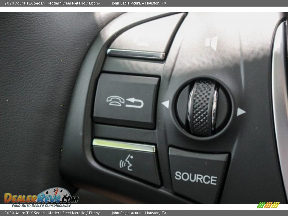 2020 Acura TLX Sedan Modern Steel Metallic / Ebony Photo #36